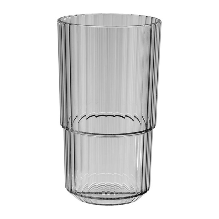 APS Mehrweg-Trinkbecher LINEA grau 0,5 l, 48 St.