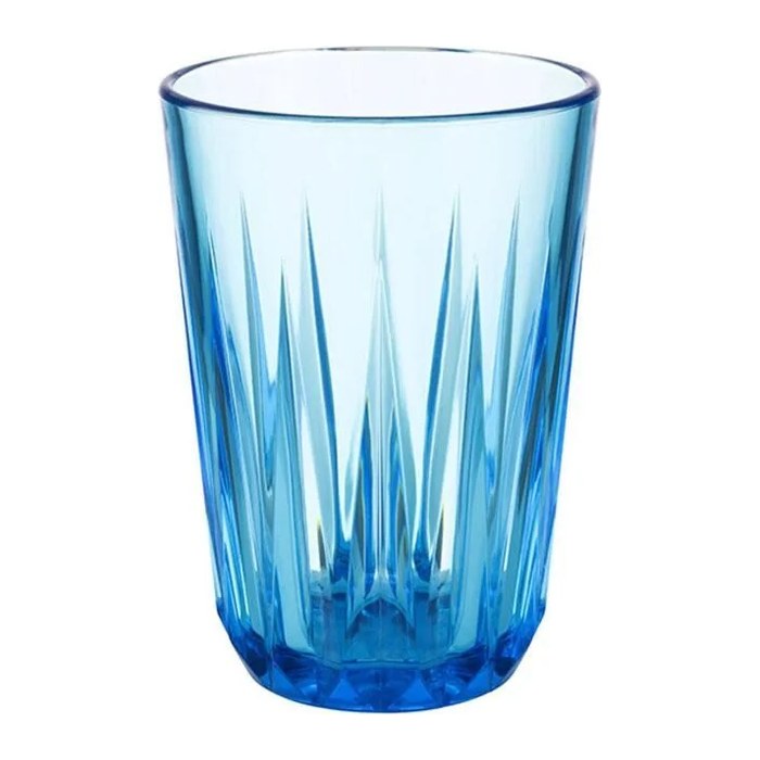 APS Mehrweg-Trinkbecher CRYSTAL blau 0,2 l, 48 St.