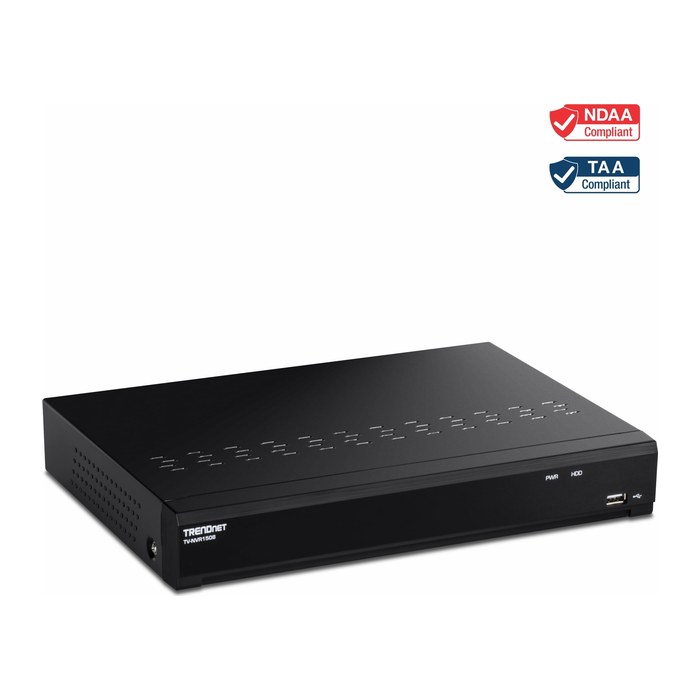 TRENDnet Netzwerk-Recorder 8-Kanal 4K UHD PoE+