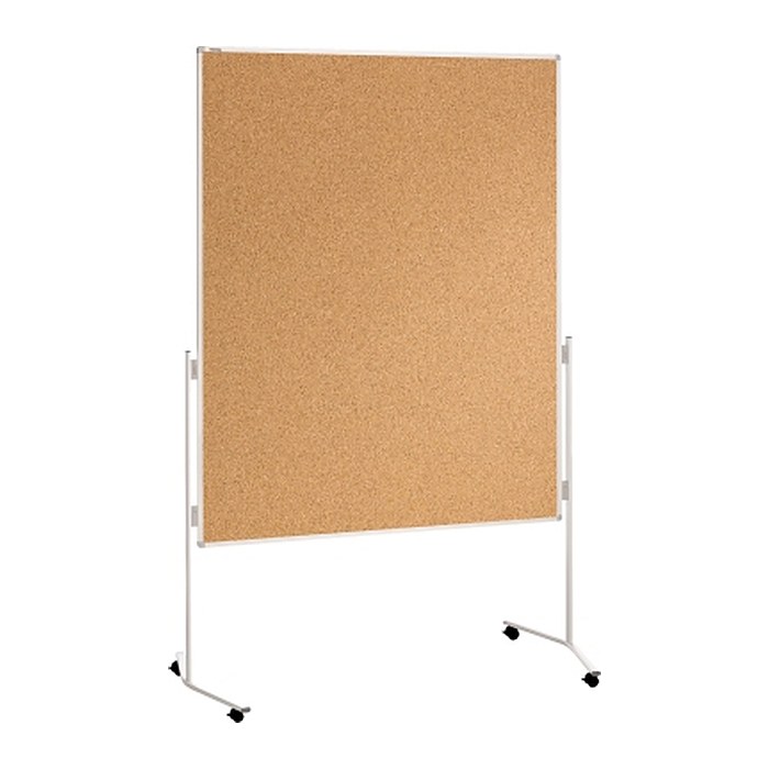 FRANKEN Moderationswand ECO 120,0 x 150,0 cm braun