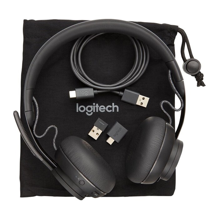 Logitech Zone Wired Microsoft Teams USB-Headset schwarz