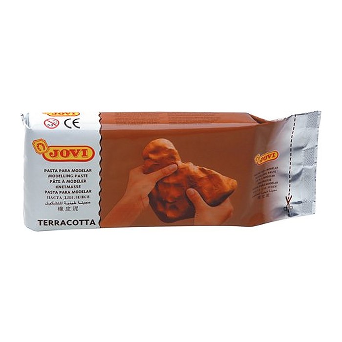 JOVI Modelliermasse Air Dry Clay terrakotta