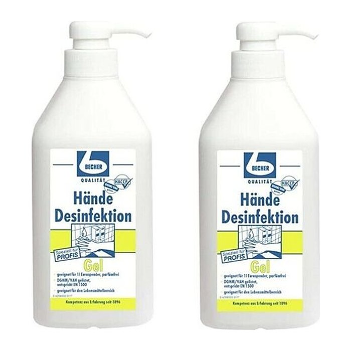 DR.BECHER Händedesinfektionsgel 1 l