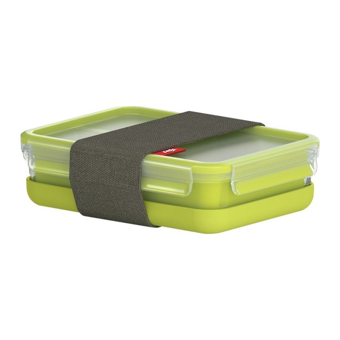 emsa Lunchbox CLIP & GO grün 1,2 l, 1 Set