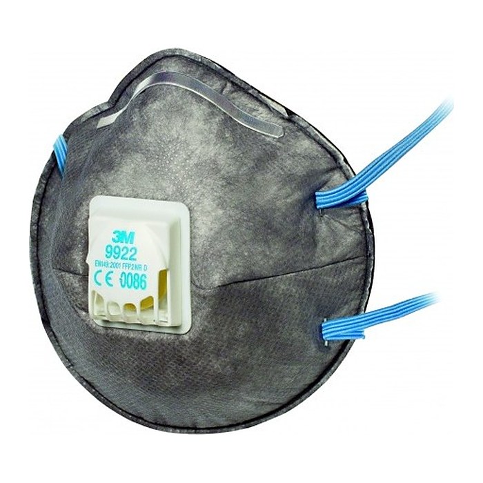 3M Atemschutzmasken Cool Flow™ 9922 FFP2 NR D DIN EN 149:2001+A1:2009, 2 St.
