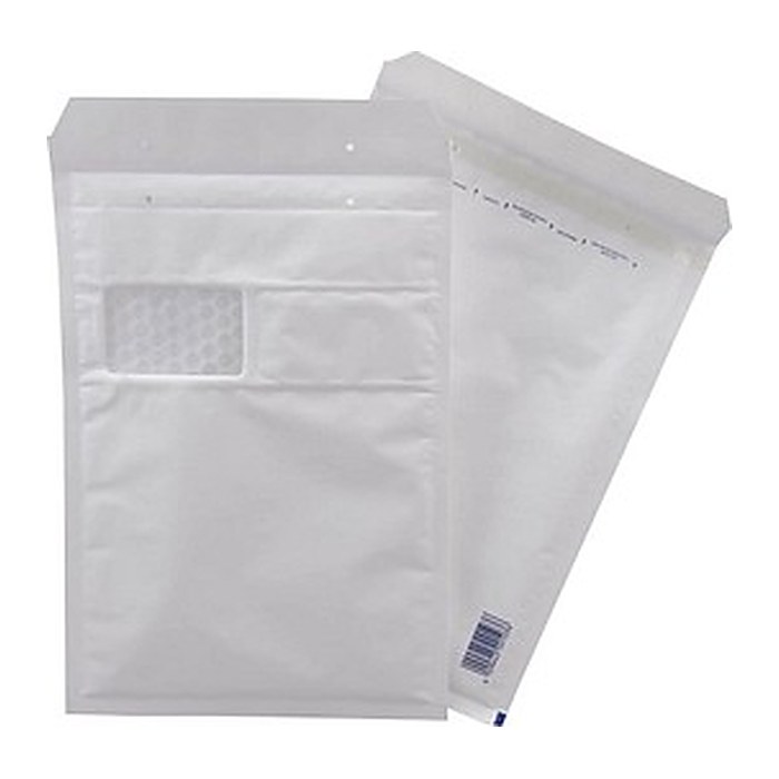 aroFOL® WIN Luftpolstertaschen W7/G weiß für DIN A4, 100 St.