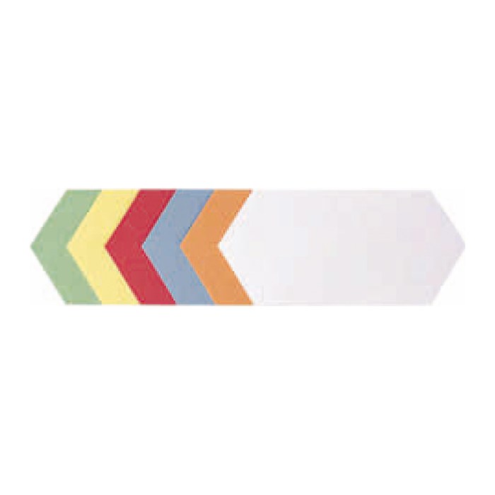 FRANKEN Moderationskarten farbsortiert 9,5 x 20,5 cm, 500 Blatt