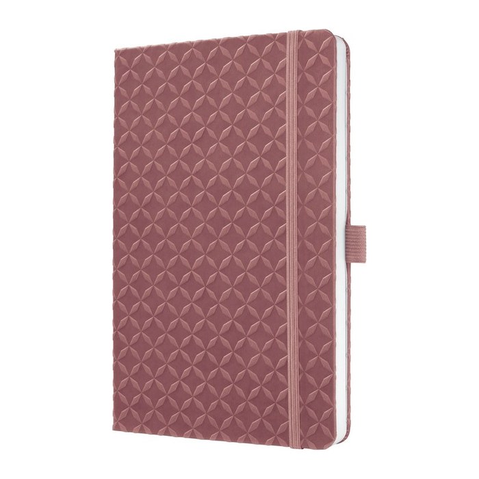 SIGEL Notizbuch JOLIE ca. DIN A5 liniert, dunkelrot Hardcover 174 Seiten, 1 St.