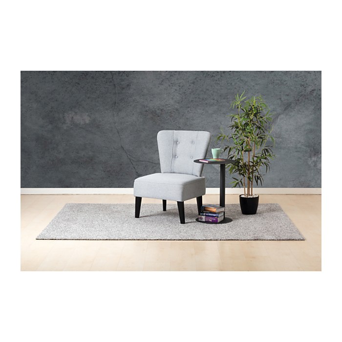 meet powered by PAPERFLOW Beistelltisch rund Stahl anthrazit 40,0 x 40,0 x 57,0 cm, 1 St.