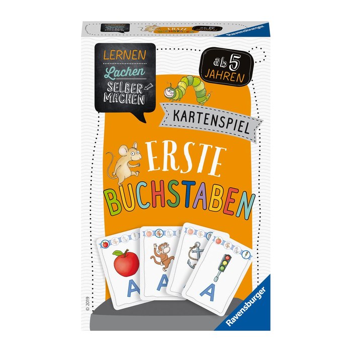 Ravensburger Lernen Lachen Selbermachen: Erste Buchstaben Kartenspiel, 1 St.