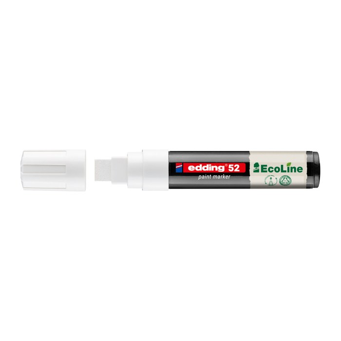 edding 52 EcoLine Lackmarker weiß 4,0 - 15,0 mm, 1 St.