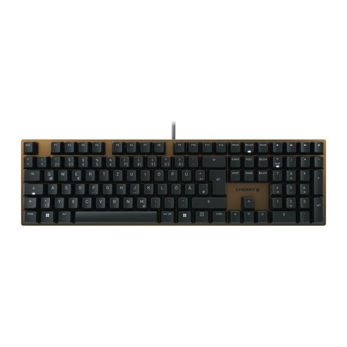 CHERRY KC 200 MX Tastatur kabelgebunden schwarz-bronze