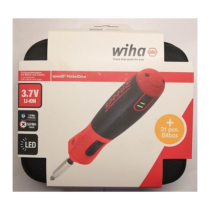 Wiha Schraubendreher-Set speedE® PocketDrive 45791 35-tlg.