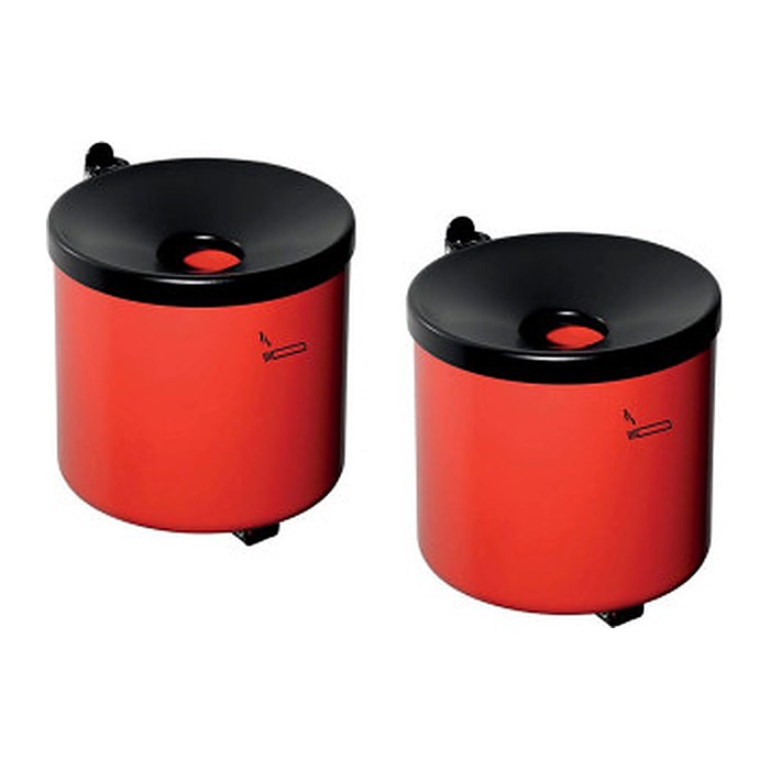 TKG Rondo senior Wandaschenbecher rot, 2 St.