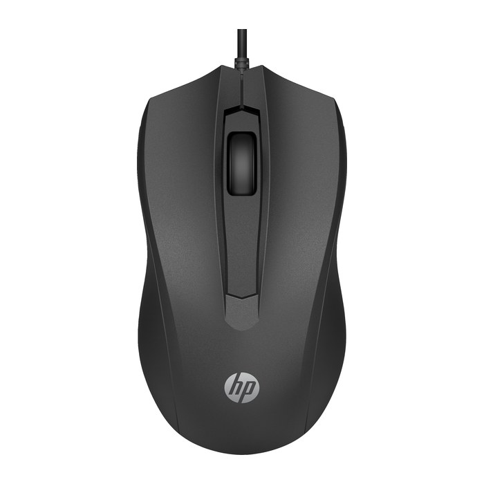 HP 105 822M9UT Maus kabelgebunden schwarz
