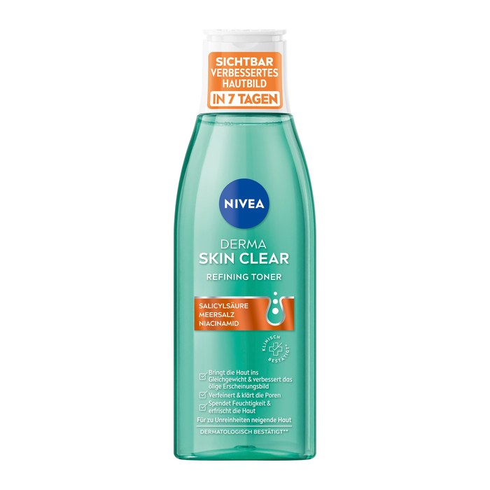 NIVEA DERMA SKIN CLEAR Refining Toner Gesichtswasser 200 ml