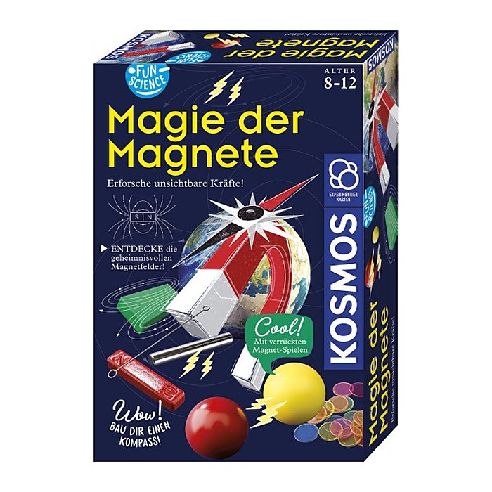 KOSMOS Experimentierkasten Magie der Magnete mehrfarbig