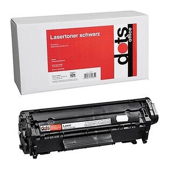 dots schwarz Toner kompatibel zu Canon FX-10