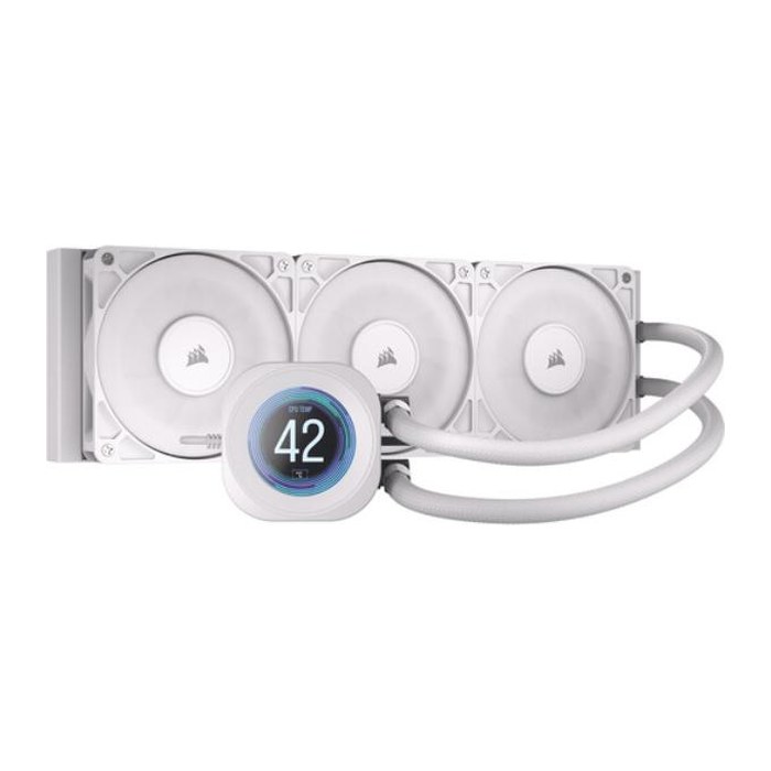 CORSAIR WAK NAUTILUS 360 LCD White, 360mm Radiator
