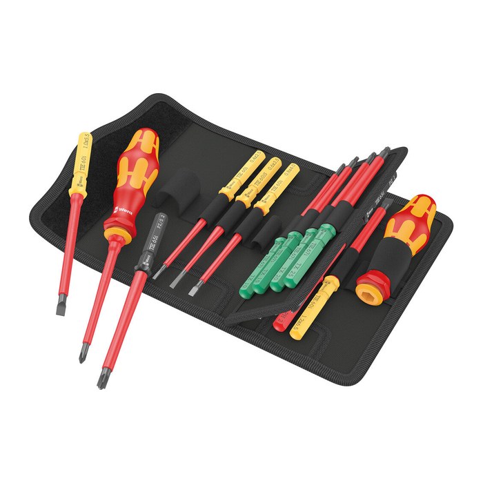 Wera Schraubendreher-Set Kraftform Kompakt VDE 17 Universal 1 05006611001 17-tlg.