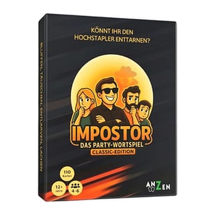 ANZEN - IMPOSTOR - Das Party-Wortspiel - Classic Edition 12+