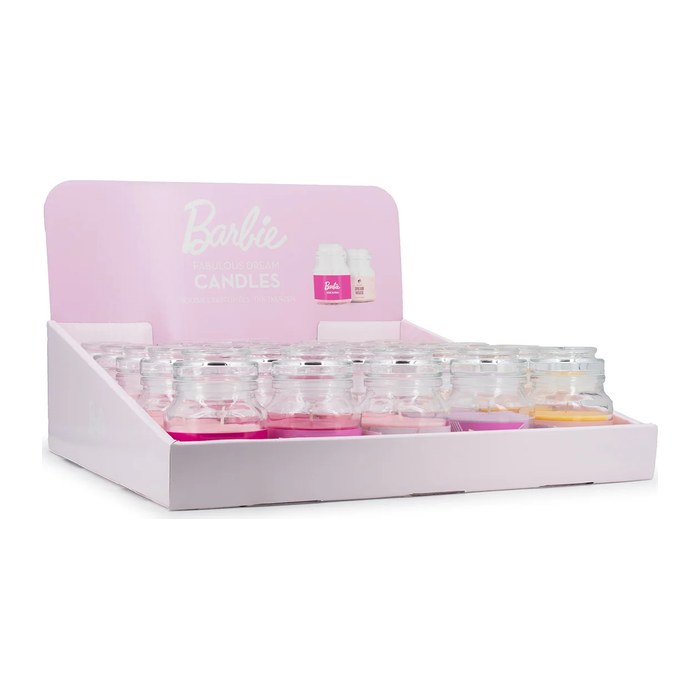Barbie Thekendisplay Duftkerzen 25 x 110g