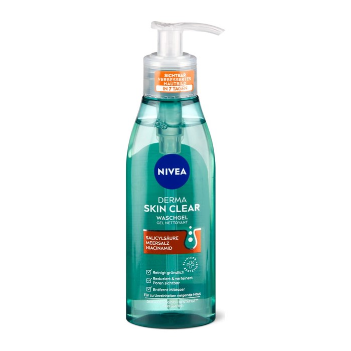 NIVEA DERMA SKIN CLEAR Waschgel 150,0 ml