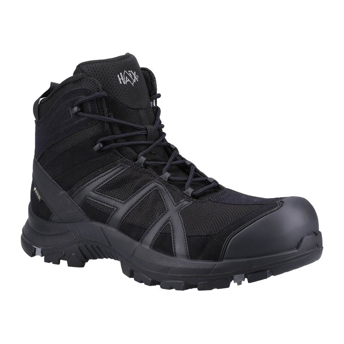 HAIX® unisex S3 Sicherheitsschuhe SAFETY 40 MID schwarz Größe UK 7 (EU 40,5), 1 Paar
