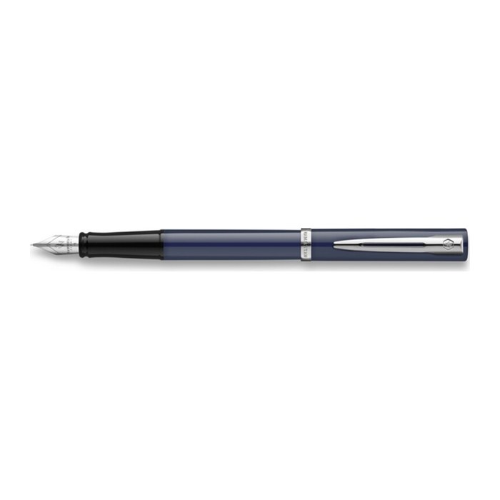 WATERMAN Füllfederhalter IMPRESSION blauer Lack CT M Blau Geschenkbox