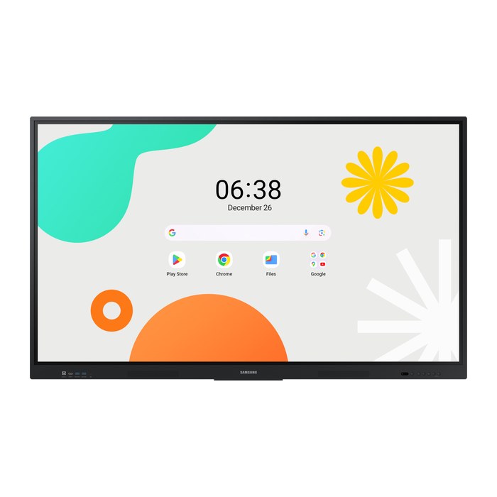 SAMSUNG WA65F digitales Whiteboard, schwarz, 163,8 cm (65,0 Zoll)