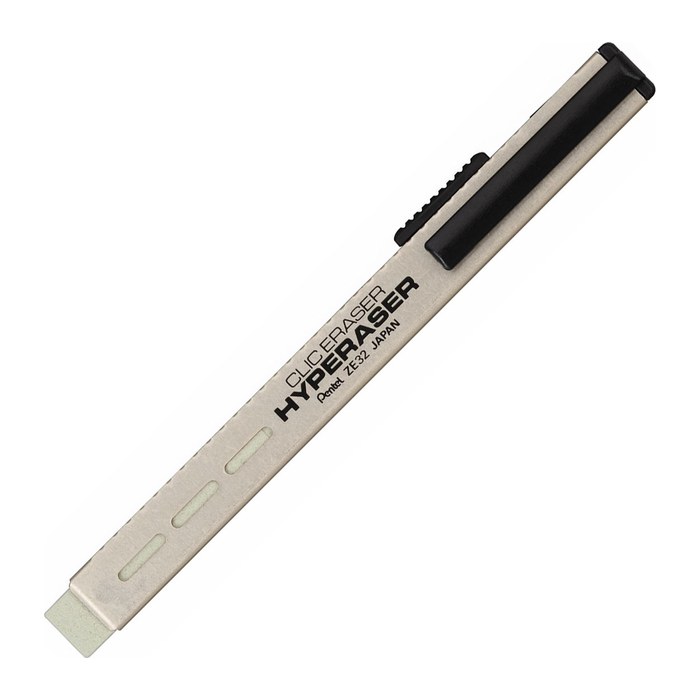 Pentel Radierstift Hyperaser ZE32-YO weiß, 1 St.
