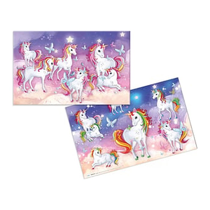 HERMA Schreibunterlage Einhorn 55x35 3Stück