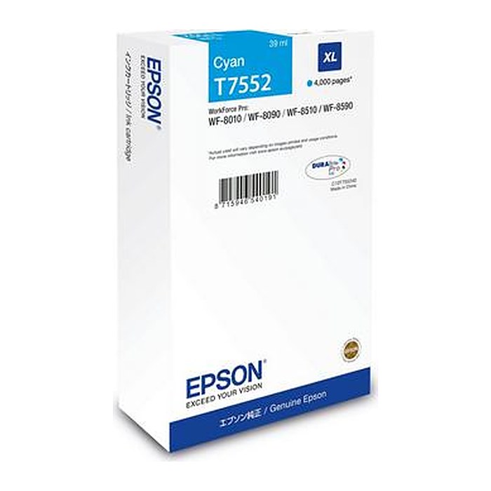 EPSON T7552XL cyan Druckerpatrone