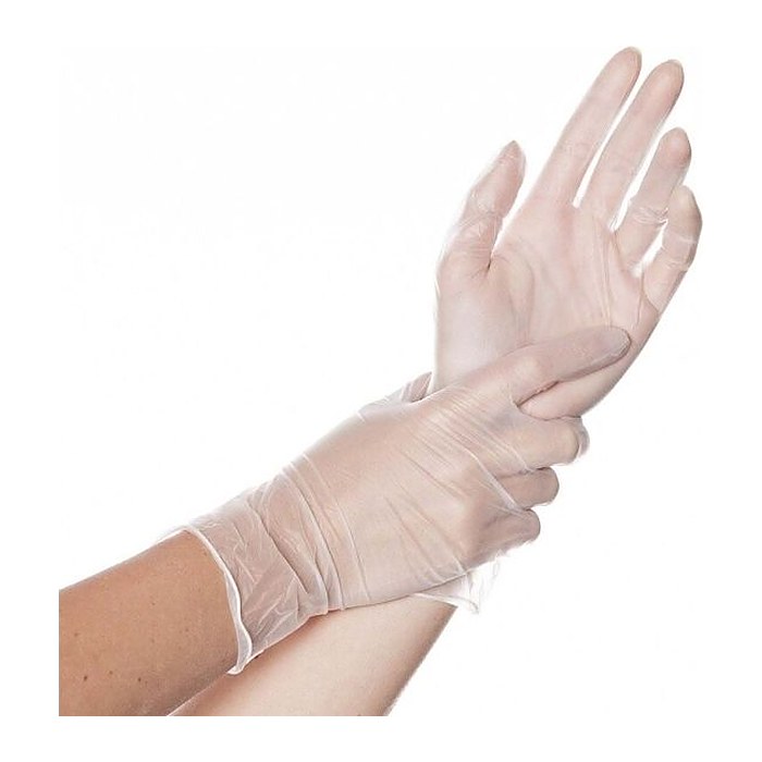 HYGONORM unisex Einmalhandschuhe IDEAL LIGHT weiß Größe L, 100 St.