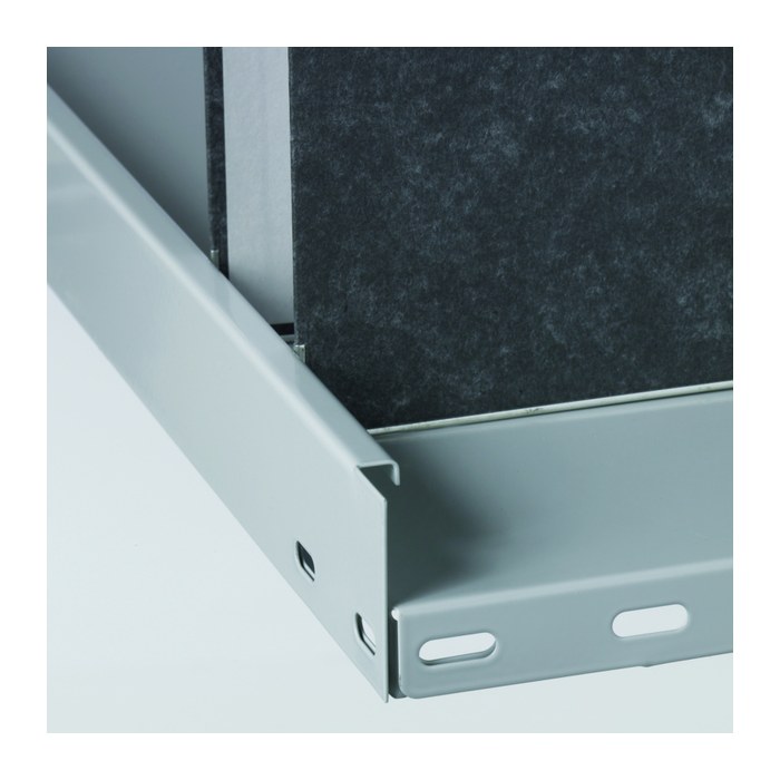 SCHULTE Anbau-Schwerlastregal 17716 silber 100,0 x 30,0 x 230,0 cm