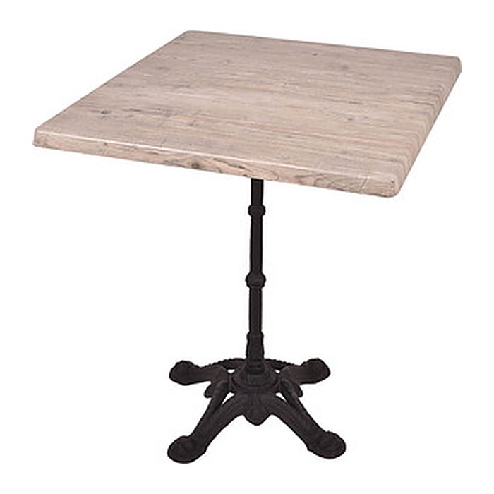 Garden Pleasure CIVETTA Bistrotisch quadratisch Spanplatte hellbraun 70,0 x 70,0 x 74,0 cm, 1 St.