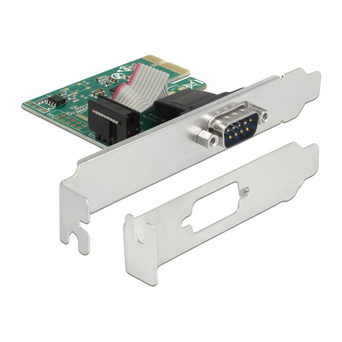 DELOCK PCI Express 1x Seriell + Low profile
