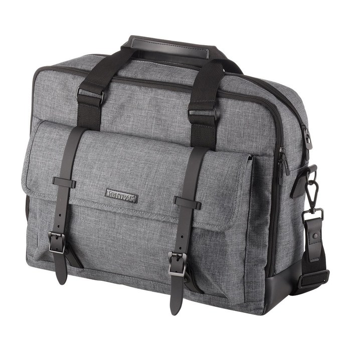 LIGHTPAK Laptoptasche TWYX Kunstfaser grau 46163 bis 38,1 cm (15 Zoll)