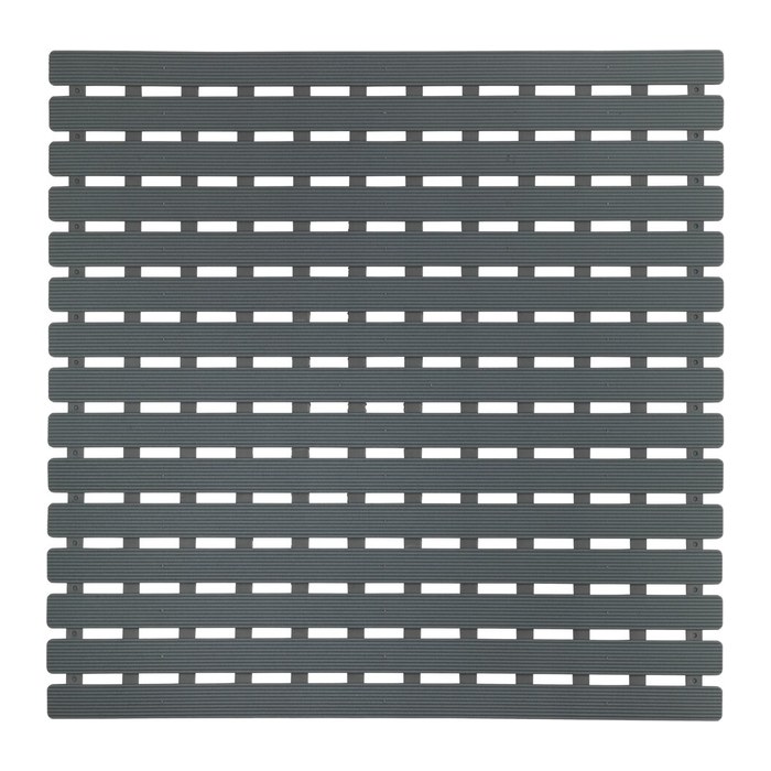 WENKO Duschmatte Arinos grau 54,0 x 54,0 cm