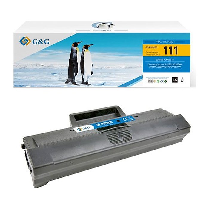 G&G Toner kompatibel mit Samsung MLT-D111S/ HP SU810A