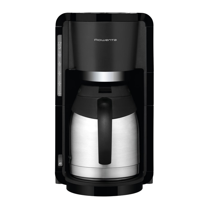 Rowenta CT3818 Kaffeemaschine silber, 10 Tassen