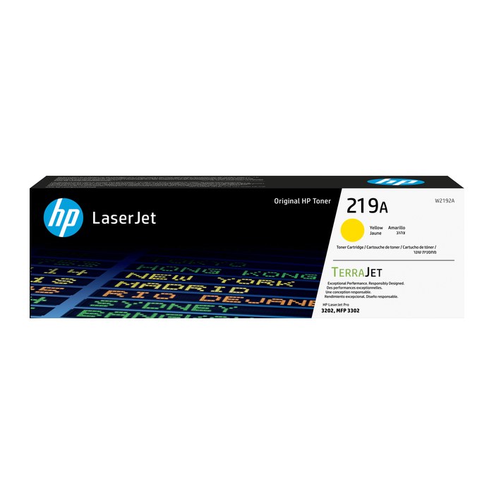 HP 219A (W2192A) gelb Tonerkartusche