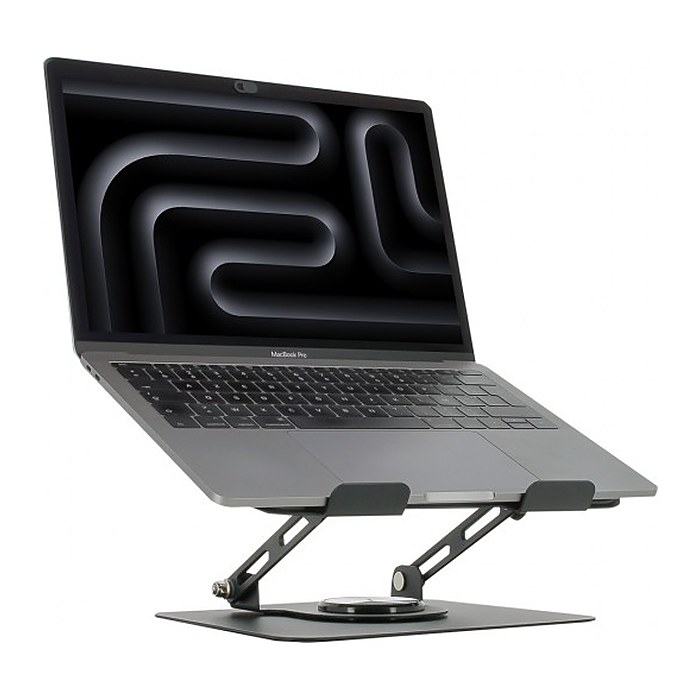 Mobilis Ergonomic Laptop Stand with 360° rotating base
