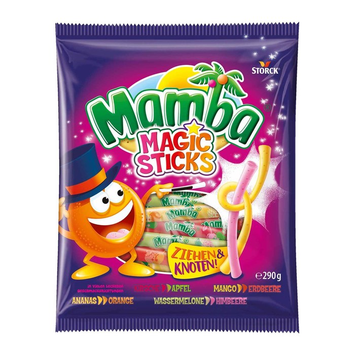 Mamba® Magic Sticks Kaubonbons 26 St./ 290,0 g, 1 Pack