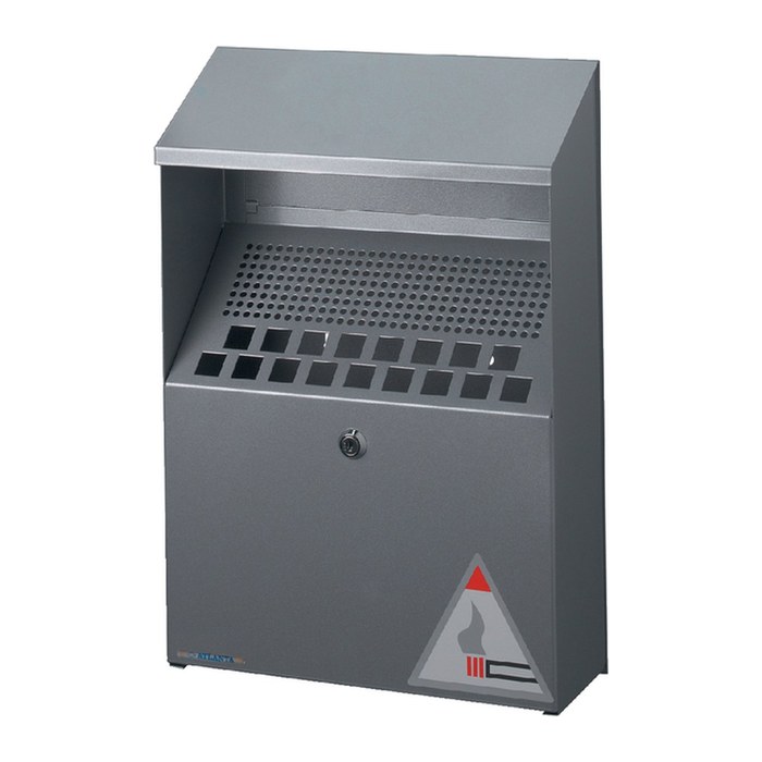 DURABLE Wandaschenbecher silber, 1 St.