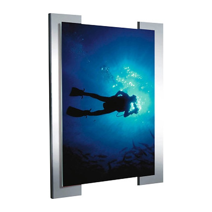 Kerkmann Plakathalter Look alu DIN A3 37,7 x 2,0 x 50,0 cm, 1 St.
