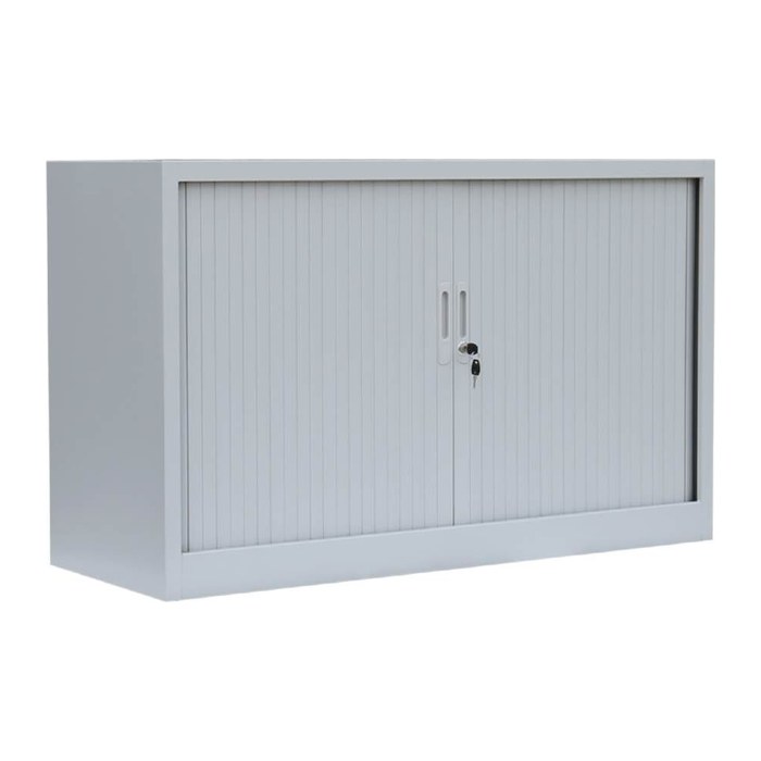 LÜLLMANN Schiebetürenschrank, 555120 lichtgrau 1 Fachboden 120,0 x 45,7 x 75,0 cm