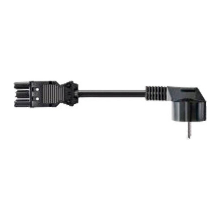 BACHMANN GST18 Netzkabel 1,5 m schwarz, 1 St.