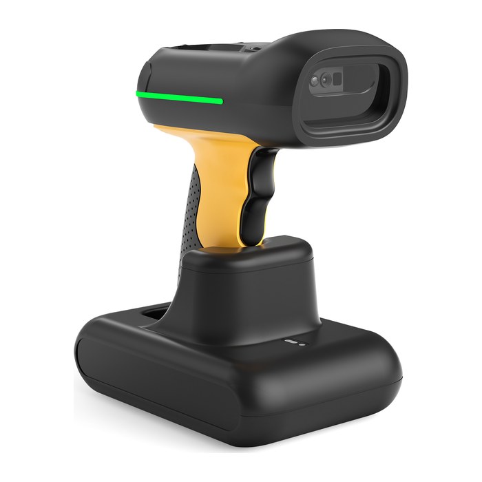 inateck Barcodescanner 75S Black Kit Wireless 2D IP67