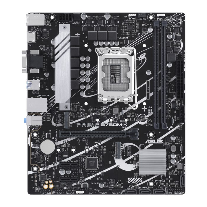 ASUS PRIME B760M-K (INTEL,1700,DDR5,mATX)